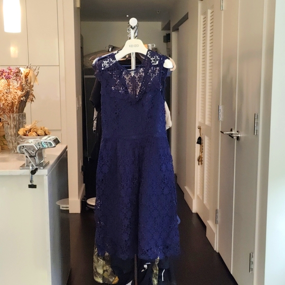 Paul & Joe Sister Blue Lace Dress - Picture 3 of 10